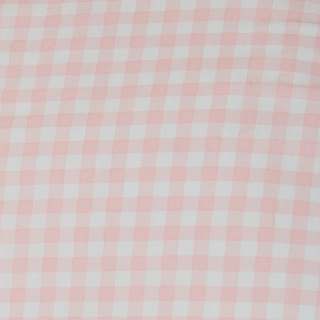 Blush Gingham Waterproof Doona Cover